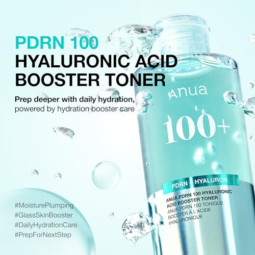 Anua PDRN 100 Hyaluronic Acid Booster Toner, 8.45 fl oz
