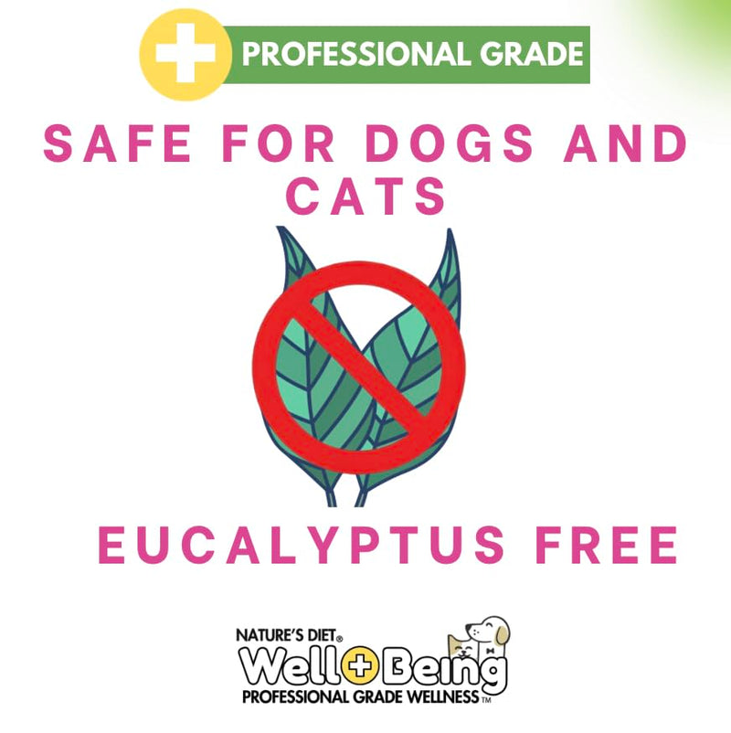 Nature's Diet Well-Being Ear Wipes with Aloe Vera for Dogs and Cats - Safe Eucalyptus Free - Gently Cleans Eliminates Odor and Itching - 120 Biodegradable Soft Wipes