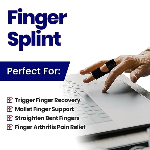 Metacarpal Finger Splint (Right Large/XL) + Finger Splints Bundle