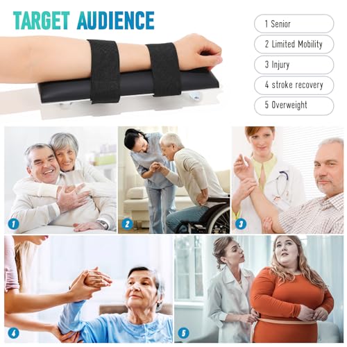 Shoulder Pulley Equipment for Shoulder Rehab - Effortless Desktop Physical Therapy System for Elderly, Disable, Stroke Recovery, Overweight People, Arm Exercise Pulley for Recovery from Surgery