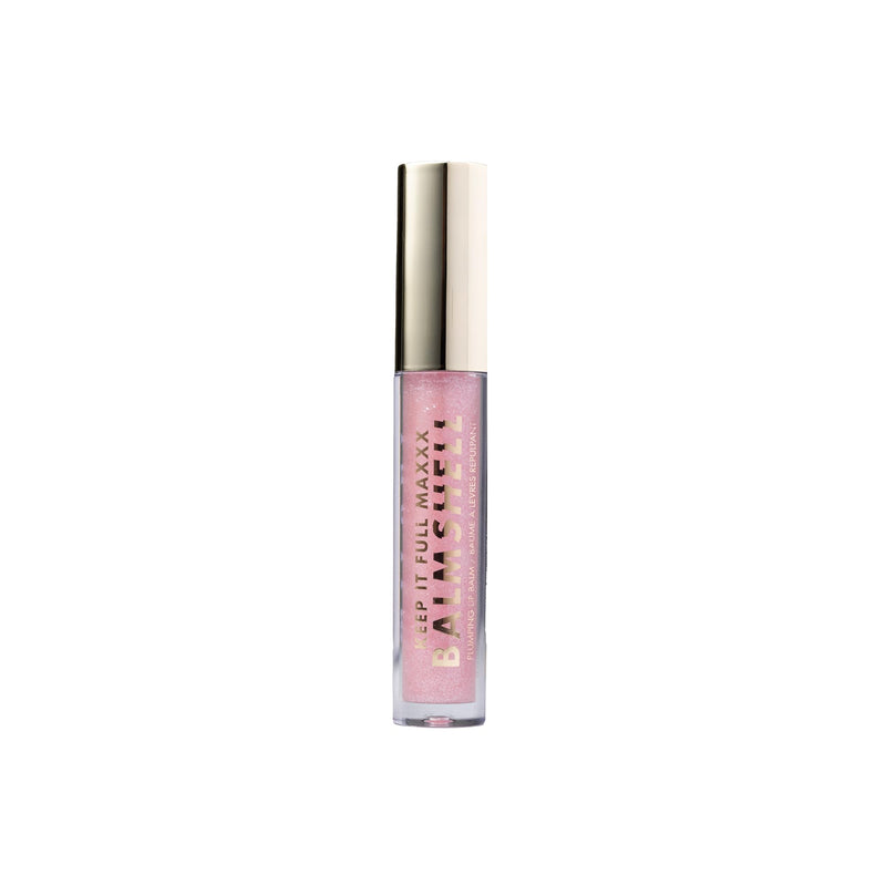 Milani Keep It Full Maxxx Balmshell Lip Plumper Gloss - Sparkling Pink | Moisture-Rich Lip Plumper With Pout-Maximizing Heat And A Soft-Shine Finish. Made With A Blend Of Vitamin E-Rich Oils. 0.15 Fl Oz (Pack of 1)