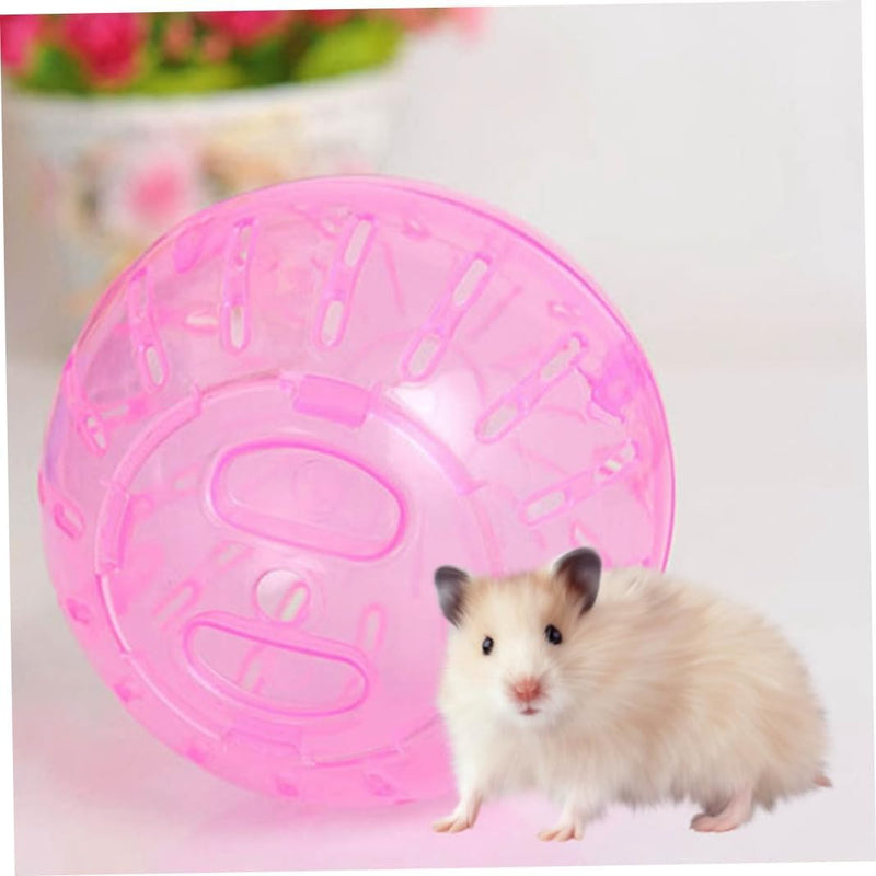 2Pcs Blue and Pink Hamster Balls Hamster Ball Transparent Dwarf Hamster Exercise Balls Running Wheel Gerbil Toys, Small Animals, Small Animal Health Supplies - BeesActive Australia