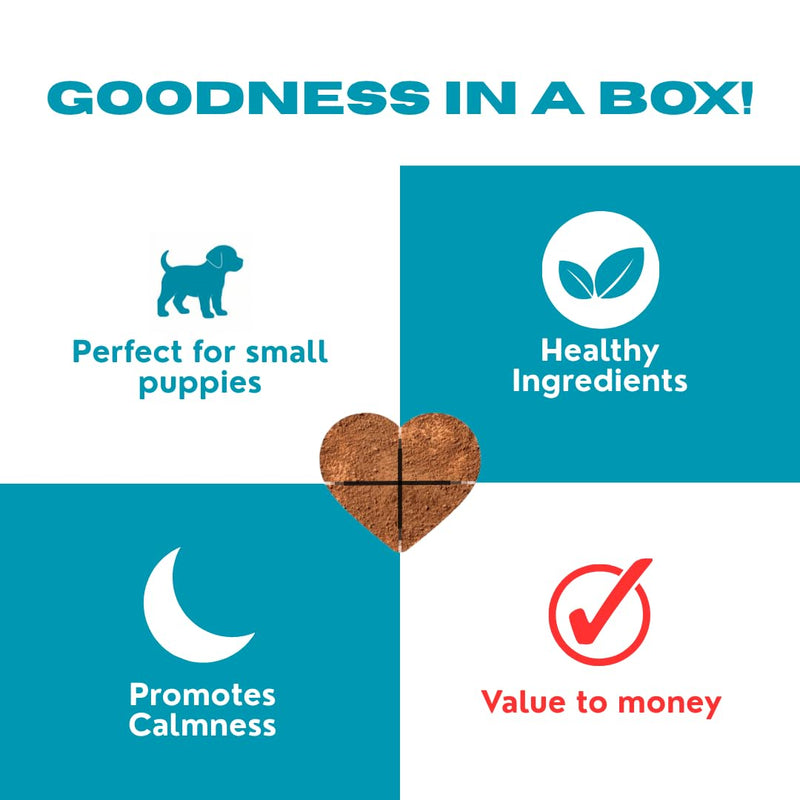 TPC Calming Chews for Dogs – 70 Soft Chicken-Flavored Treats for Anxiety Relief, Fireworks & Thunderstorm Stress, Separation, Sleep Aid & Hyperactivity – Natural Melatonin & L-Tryptophan