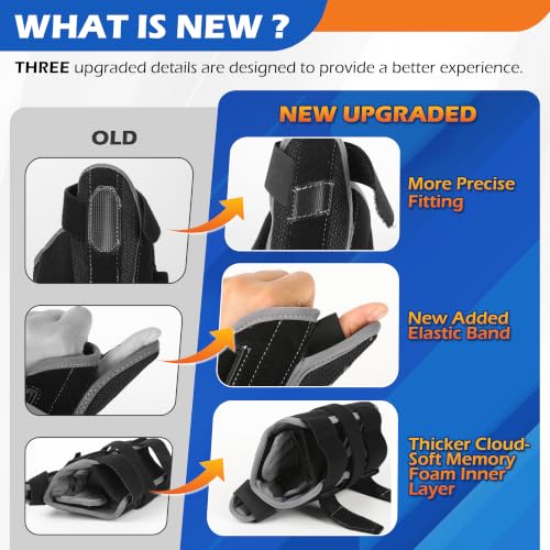 TIMTAKBO Thumb Spica Splint Right Hand Carpal Tunnel Wrist Thumb Brace L/XL