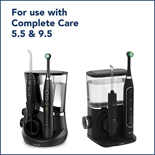 Waterpik Triple Clean Replacement Brush Heads, Black, OTRB-3WB, 3 Count (Pack of 1) for Complete Care 5.5 and 9.5 Models CC-02, WP-812/822/842 3 Count (Pack of 1)