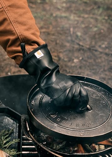 Carhartt Men's GC0873M Heat-Resistant Silicone Glove One Size Black