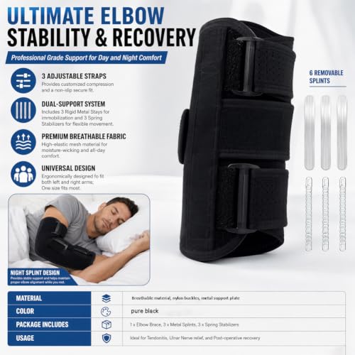 2026 New Elbow Brace for Tennis Elbow Tendonitis Cubital Tunnel