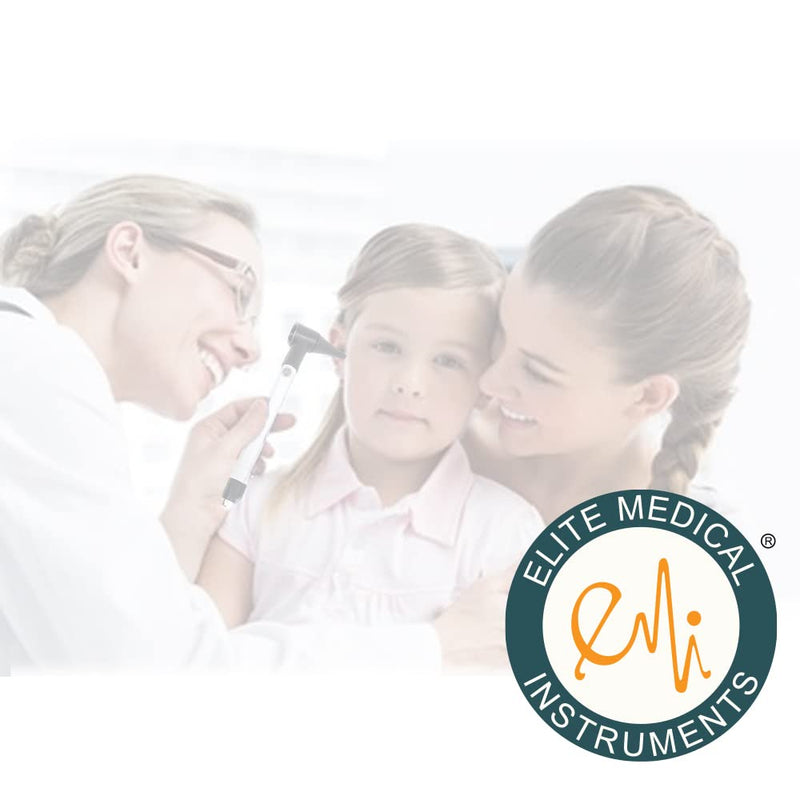 EMI Medical Pocket Otoscope with Click Trigger EOM-956 - White - BeesActive Australia