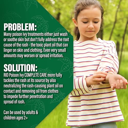 RID Poison Ivy Complete Care for Skin & Clothes – Poison Ivy, Oak & Sumac