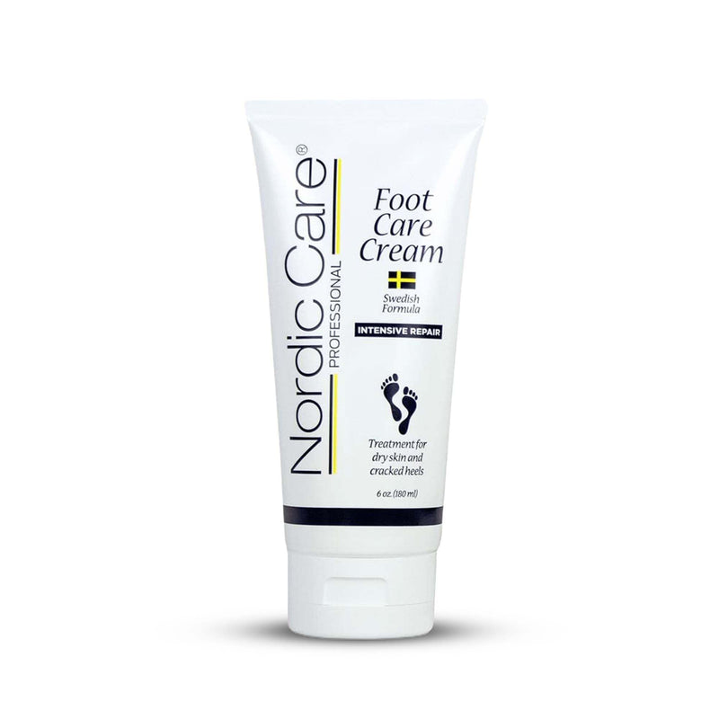 Nordic Care Foot Care Cream Intensive Repair | 10% Urea Treats Severely Dry Feet & Cracked Heels | Noticeable Results In Days 6 Ounce (Pack of 1) - BeesActive Australia