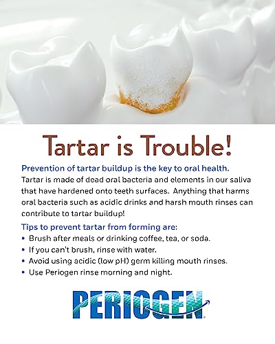 PeriogenPro Oral Rinse, Prevents & Reduces Tartar Buildup, Professional Strength, Hint of Mint Flavor, 3 oz