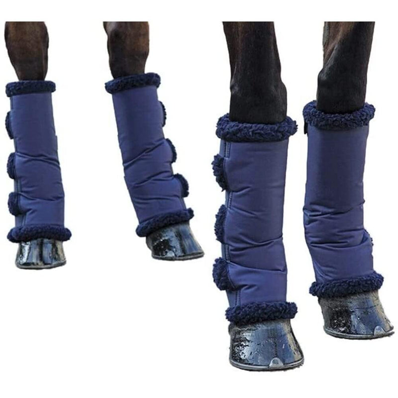 Shires Short Fleece Lined Travel Boots Cob - BeesActive Australia