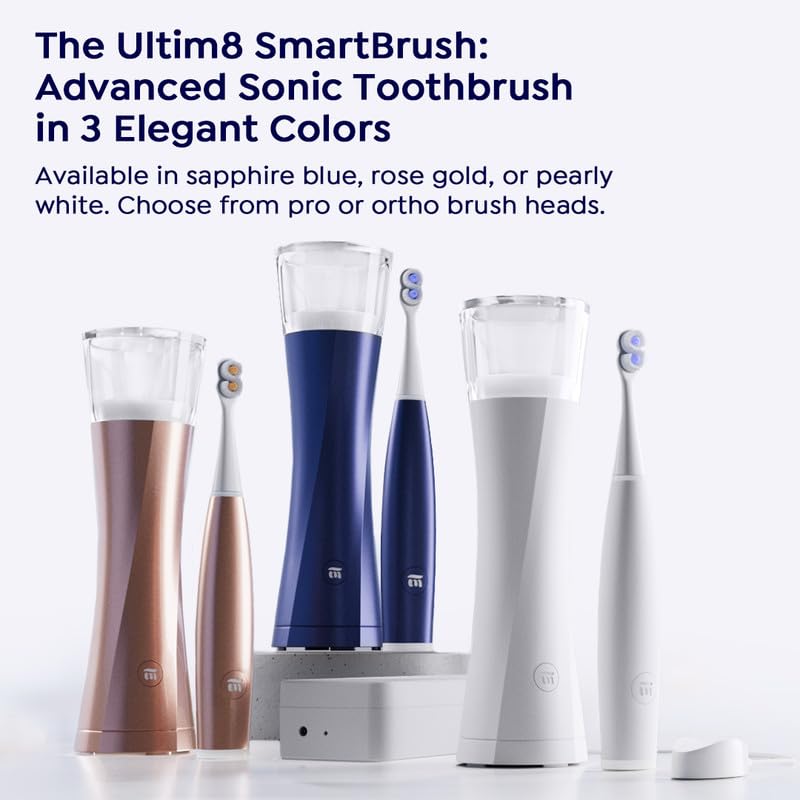 SuperMouth ULTIM8 SmartCase, UV Toothbrush Travel Case, Sapphire Blue Ultima8 Travel Case - Sapphire Blue