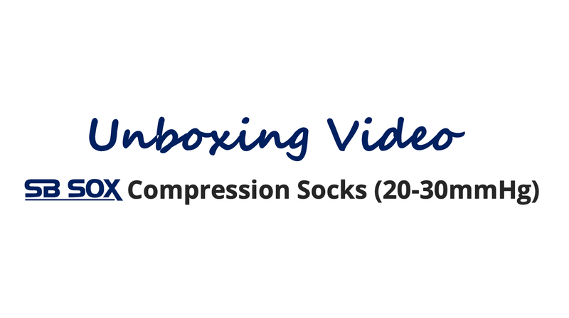 SB SOX Compression Socks for Men & Women (20-30mmHg) Large Solid Black