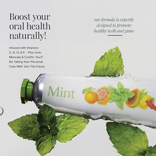 Revitin Toothpaste | Fluoride-Free Prebiotic Mint Tooth Gel | No SLS, Gluten Free, Dye Free, GMO Free, No Sweeteners | Non-Toxic, Kid Approved, Pack of 3 3.4 Ounce (Pack of 3)