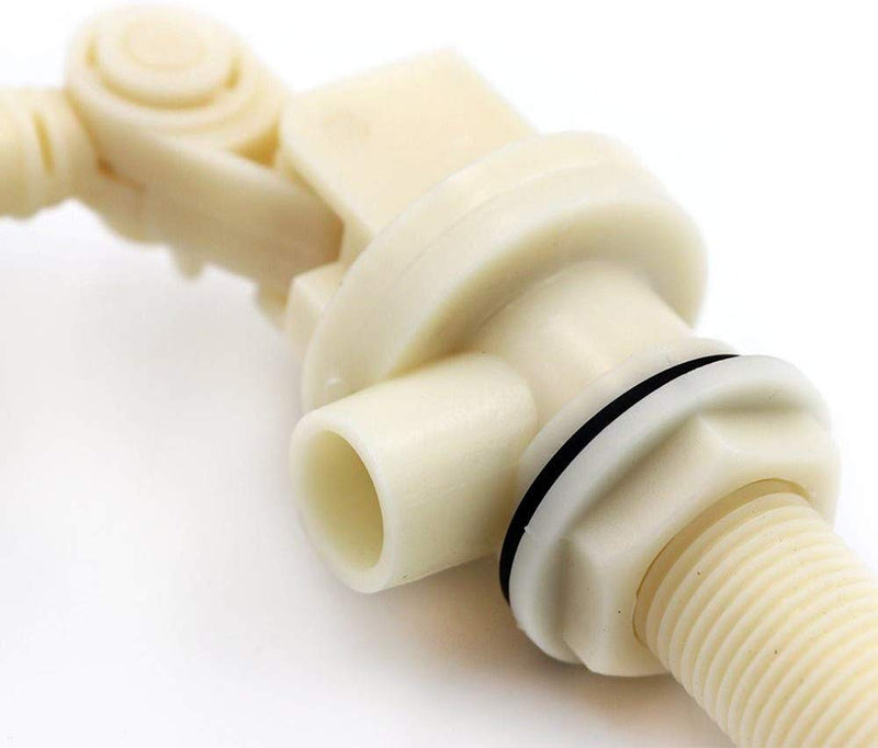 2 Pack Float Valve Stable Water Float Valve Shut Off 1/2" Stainless Steel Automatic Waterer Bowl Fill Feed Water Trough Horse Cattle Sheep Pig Dog Water Float Valve 2 Float Valve - BeesActive Australia