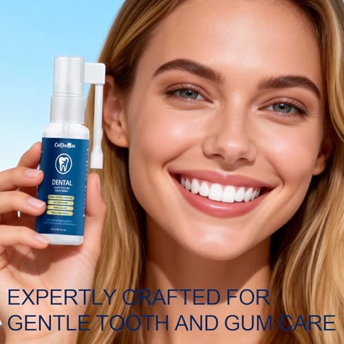 Enamel Care Mouth Spray, Alcohol-Free with Fluoride and Zinc, Fights Bad Breath and Strengthens Teeth, for Daily Freshness and Oral Care (02) 2