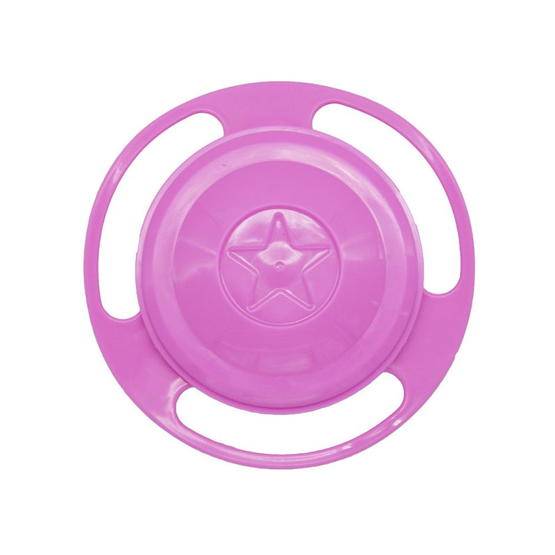 Ztl Gyro Bowl 360 Dgree Rotation Spill Resistant Gyroscopic Bowl with Lid Rose Red - BeesActive Australia