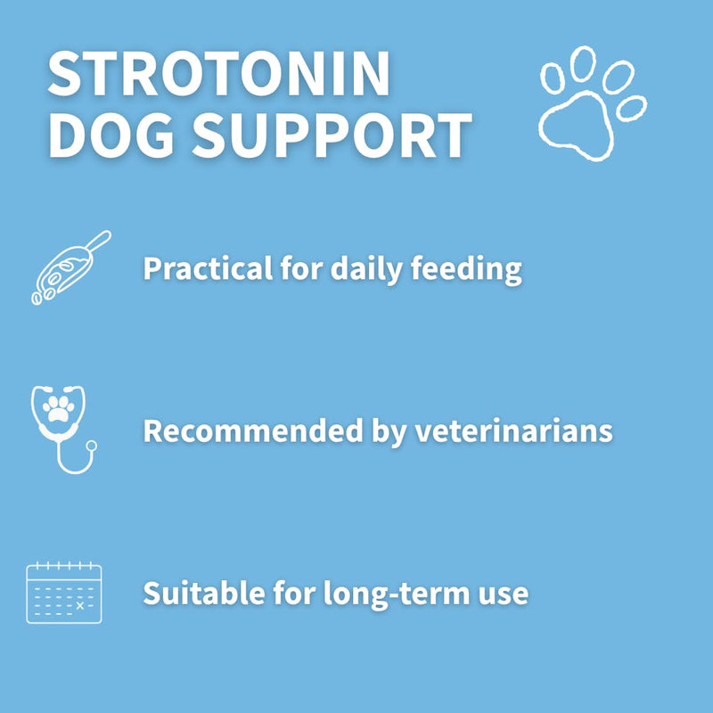Dog Nerve Support | Natural Dog Calming Supplement for Anxiety, Fireworks, Travel & Everyday Stress | Alternative to Dog Calming Tablets & Rescue Drops | Made in Germany - 10 units