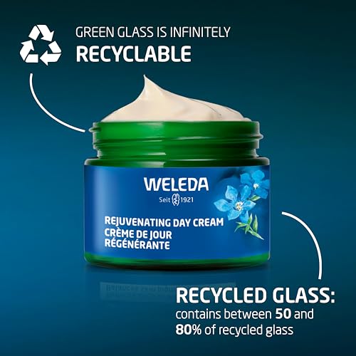 Weleda Face Care Rejuvenating Night Cream, Plant Rich Moisturizer with Blue Gentian and Edelweiss