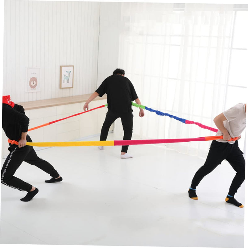 BESPORTBLE Kids Stretchy Elastic Tension Rope Ring for Outdoor Exercise and School Sports Games Durable Rally Band for Preschool and Elementary Pe Activities