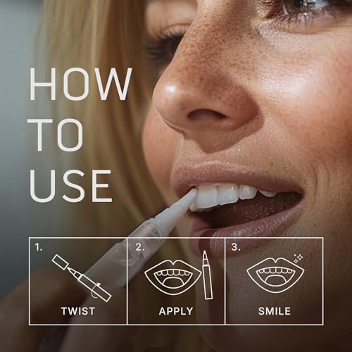 Primal Life Organics Real White Teeth Whitening Pens, All-Natural, Peroxide-Free, Sensitivity-Free, 3 Pack (Cinnamon)