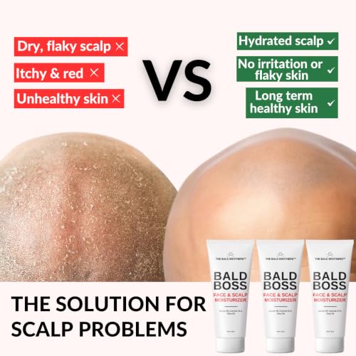 The Bald Brothers Scalp Moisturizer, Everyday Bald Head Care (3fl Oz) 3 Fl Oz (Pack of 1)
