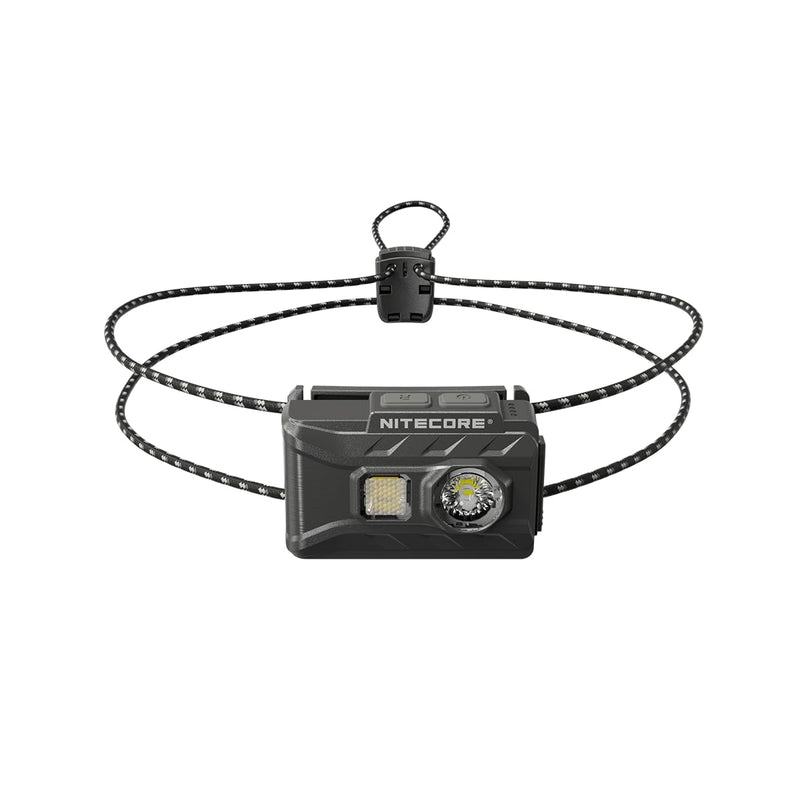 Nitecore NU20 Classic Ultralight Headlamp, 360 Lumen USB-C Rechargeable Lightweight for Backpacking, Camping, Running with Auxilary White and Red Light
