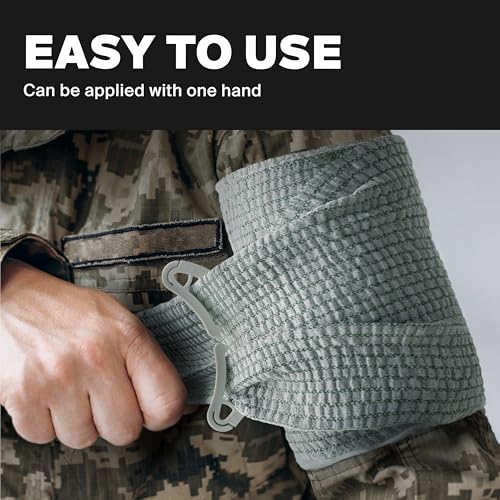 SurviveX Israeli Pressure Bandage 6" - Emergency Trauma Dressing, 2-Pack 2 Pack 6in