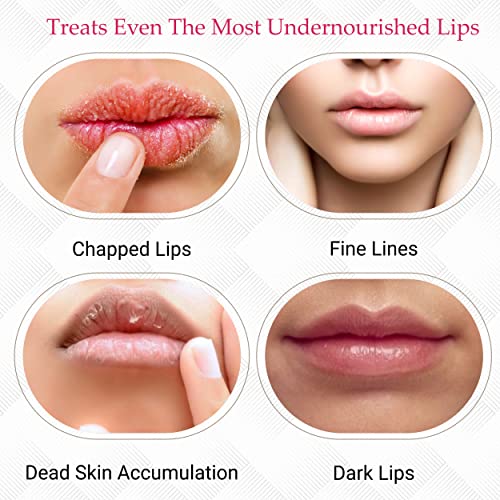 Ella Lip Chic Lip Exfoliator Gentle Lip Scrub for Soft Lips, 0.5 oz 0.51 Ounce (Pack of 1)