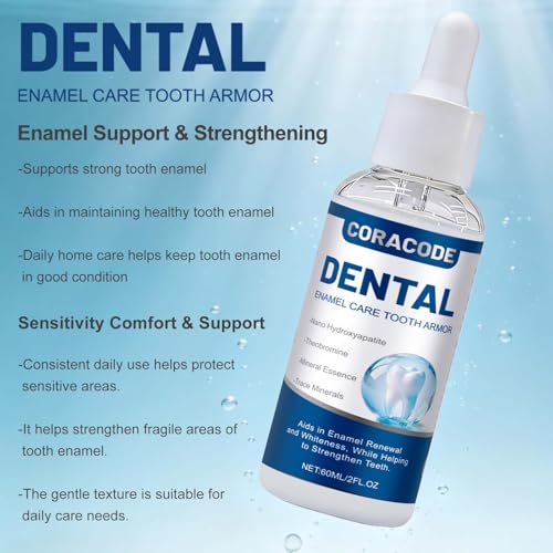 Tooth Armor Liquid | Enamel Care Drops to Support Stronger Teeth & Soothe Sensitivity | Daily Oral Care Routine | 60 ml (2) 2