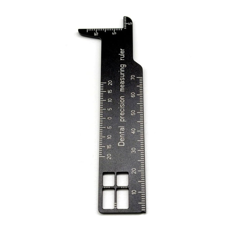 Dental Precision Measuring Ruler Medical Tool Span Measure Scale Endodontic Instruments Dentistry for Photography and Dentistry
