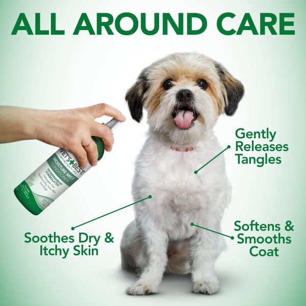 Vet's Best Moisture Mist Dog Dry Skin Conditioner| Dog Conditioner and Detangler Spray | Relieves Itchy Skin, Refreshes & Soothes | 16 oz - BeesActive Australia
