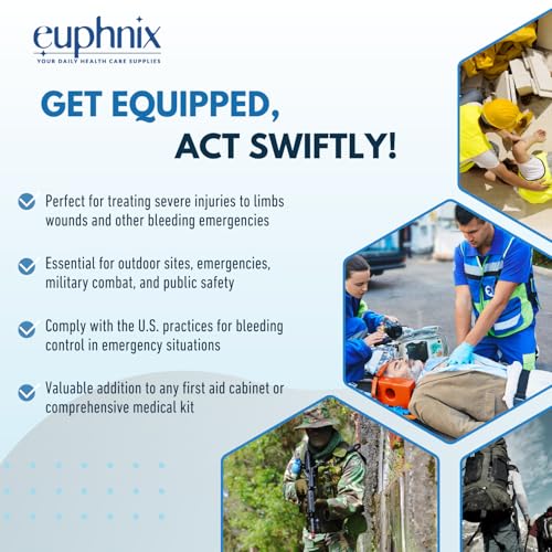 Mountable Bleeding Control Kit, OSHA-Compliant, 12 Pcs
