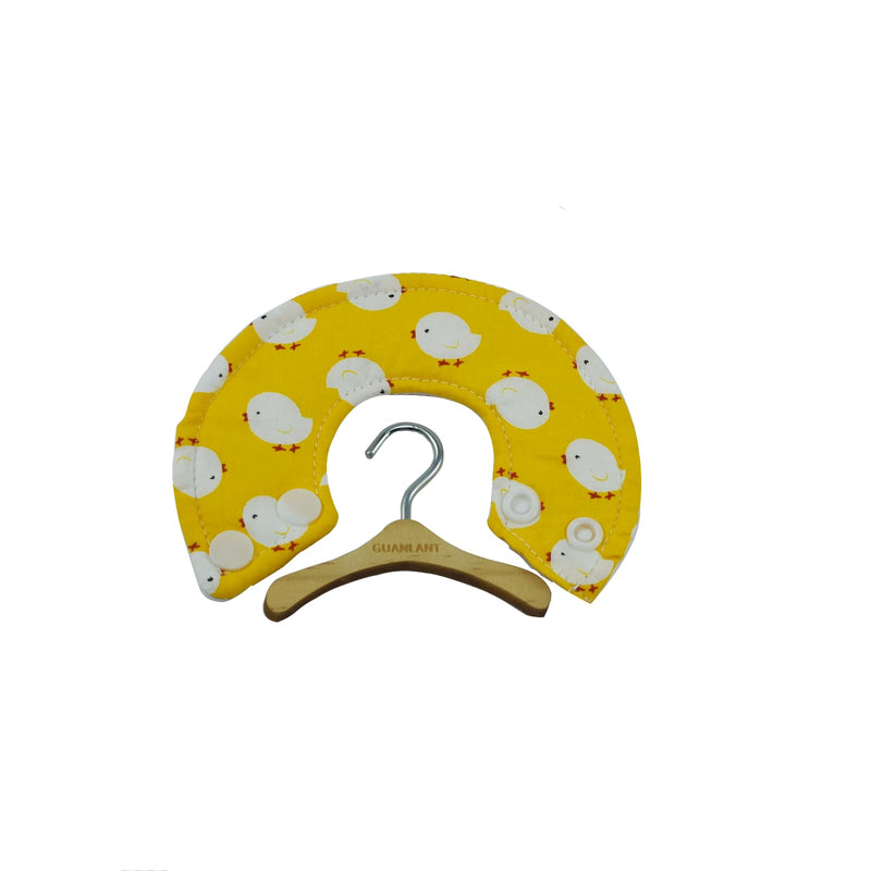 Bird Collars for Monk Parakeets Feather Plucking,Sun Conures Anti-bite Elizabethan Soft Collars,Cockatiels Parrot Recovery Cones Neck Quaker Parrot Feather Protection Collar with Wood Hanger Yellow-B - BeesActive Australia