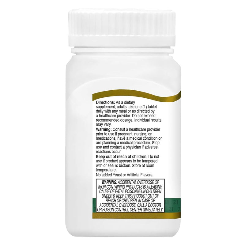 21st Century Therapeutic M Multivitamin & Mineral Tablets, 130 Count Unflavoured 130 Count (Pack of 1)