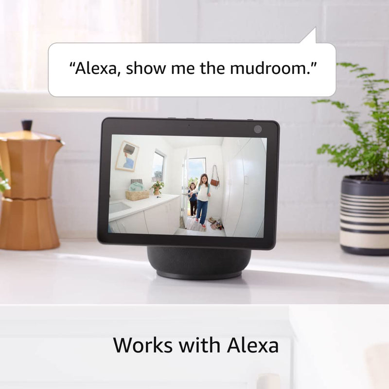 Ring Indoor Cam (2nd Gen) | latest generation, 2023 release | 1080p HD Video & Color Night Vision, Two-Way Talk, and Manual Audio & Video Privacy Cover | White 1 Camera Device only - BeesActive Australia