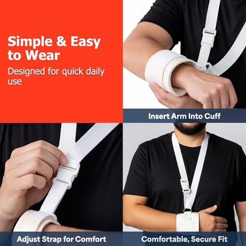 Sammons Preston Universal Collar and Cuff Arm Sling, Shoulder Support