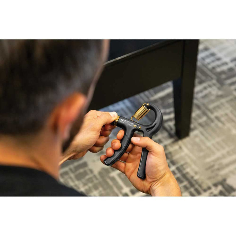SKLZ Grip Strength Trainer Adjustable Resistance Trainer for Hand, Wrist, and Forearms