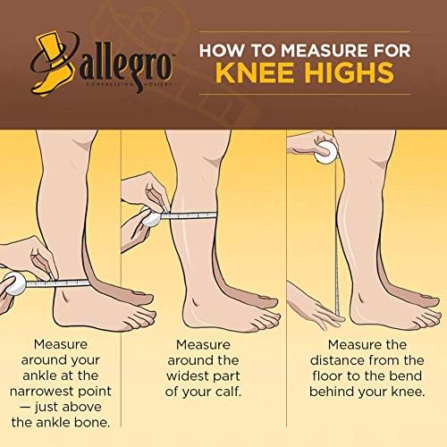 Allegro Surgical 303 Firm Compression Pantyhose, 30-40 mmHg for Men & Women X-Tall Black