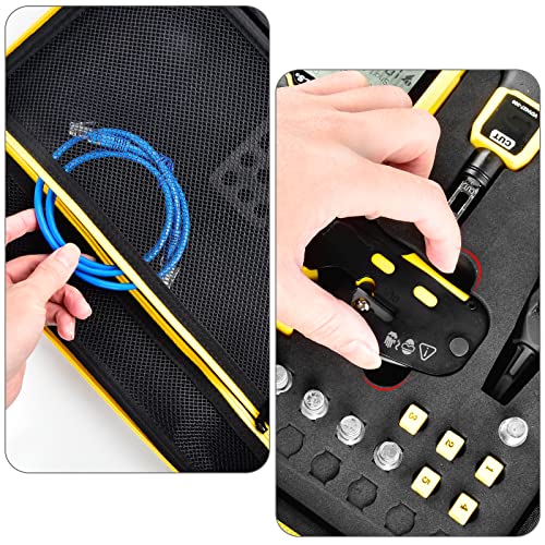 Case Compatible with Philips for Sonicare for ProtectiveClean 4100 6100 5100 6500 7500 Rechargeable Electric Toothbrush Case Compatible with Klein Tools VDV501-851 VDV500-123 VDV226-110 VDV427-300