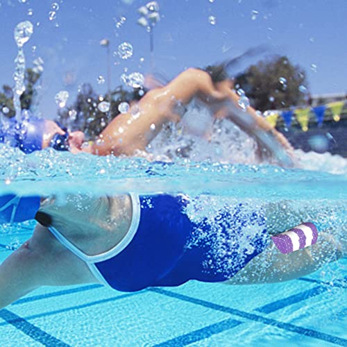 Pull Buoy, 5-Layer Leg Float, Swim Buoy, Pool Kickboard Float for Beginner purple