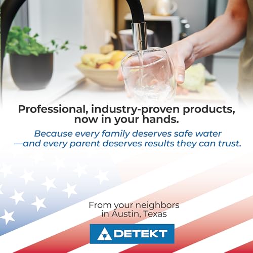 Bacteria in Water Test Kit by Detekt (USA) DIY for Drinking/Tap/Well Water 2