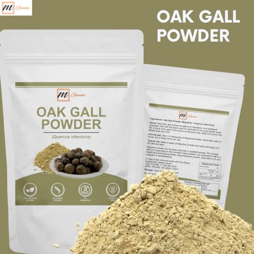 100% Natural Oak Gall Powder 0.5 lbs / 227 GMS | Quercus Infectoria/Majuphal or Manjuphal