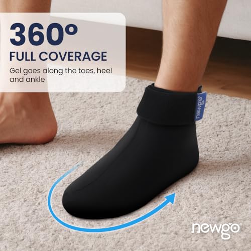 NEWGO Cold Therapy Sock, Ice Pack for Neuropathy & Plantar Fasciitis