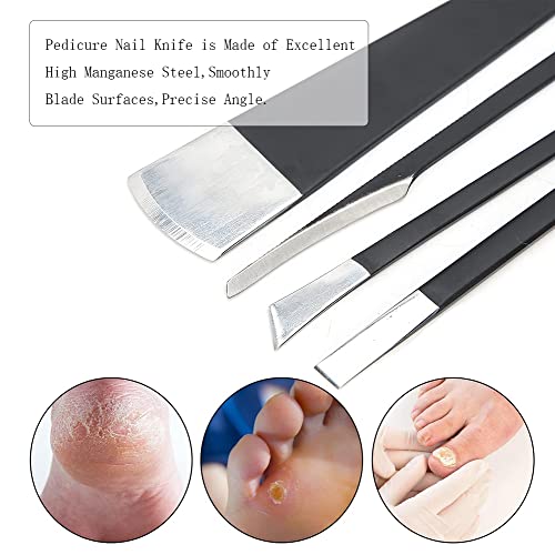 Watris Veiyi Pedicure Knife Set for Callus Removal Dead Skin