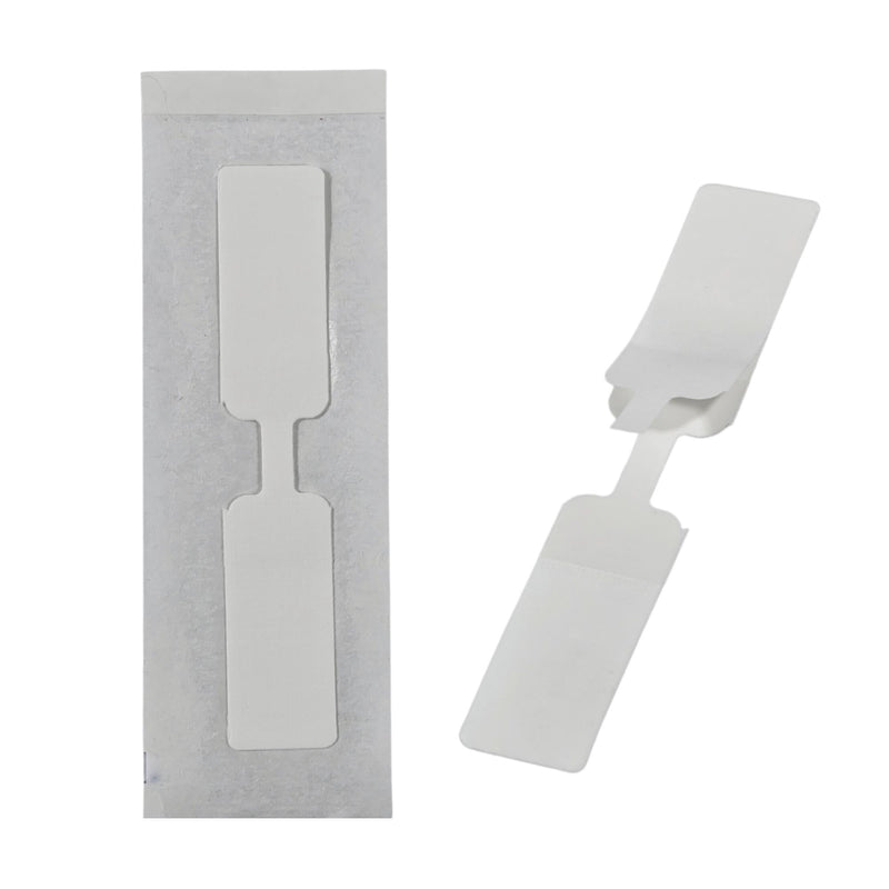 200 Sterile Butterfly Closure Bandage Strips - Adhesive Strip Stitch Bandages for Closing Skin Wounds with Non-Stick Pad - Individually Wrapped - Hypoallergenic Adhesive & Latex Free (Large (200) Large (200)