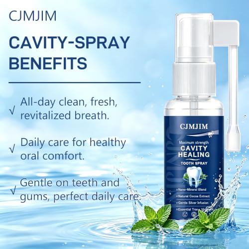Nano Hydroxyapatite Dental Spray – Alcohol-Free Enamel Support & Fresh Breath for Sensitive Teeth 02