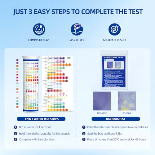 21 in 1 Accurate Drinking Water Test Kit, Well Water Testing Kit