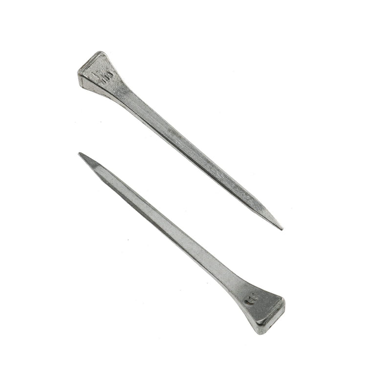 E-outstanding 50-Pack Low Carbon Steel 2.4 Inch E6 Horseshoe Nails, Polished and Galvanized - BeesActive Australia